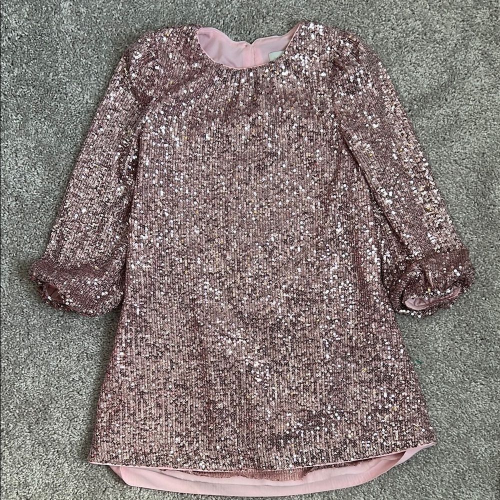Vineyard Vines Pink Sequin Top